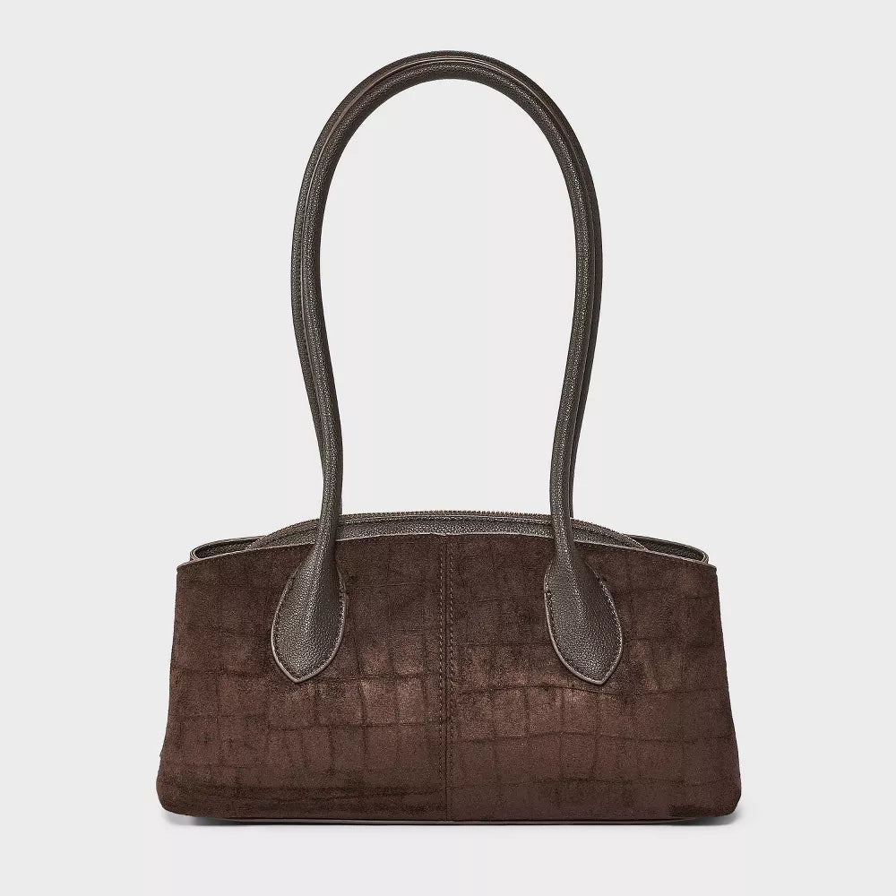 Long Dome Multi-Compartment Baguette Bag